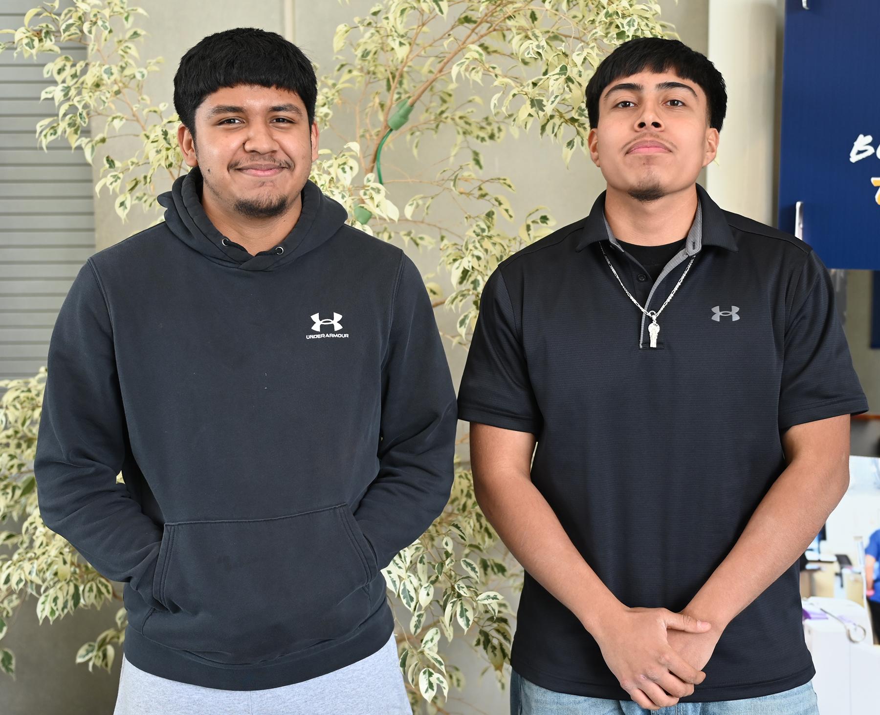 Electro-Mechanical from left to right: Juan Pablo Perez Mendoza (MHS) and Luis Madrigal (MHS).